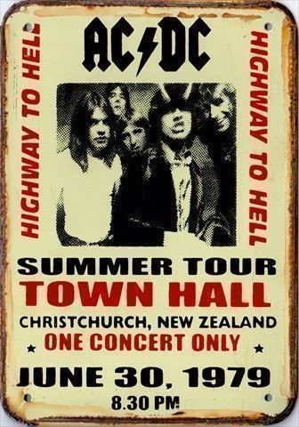 Schilder: Rusty Blechschild-AC/DC HIGHWAY TO HELL – Neu (gemäss Beschreibung) aus Rupperswil von big-one-sale