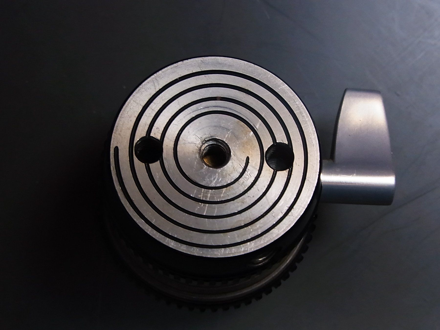 Linhof Treppiedi & Teste: Linhof Nivellierkopf 1/4"  kein Manfrotto #v1 – Usato da Dietikon venduto da Baro4 2