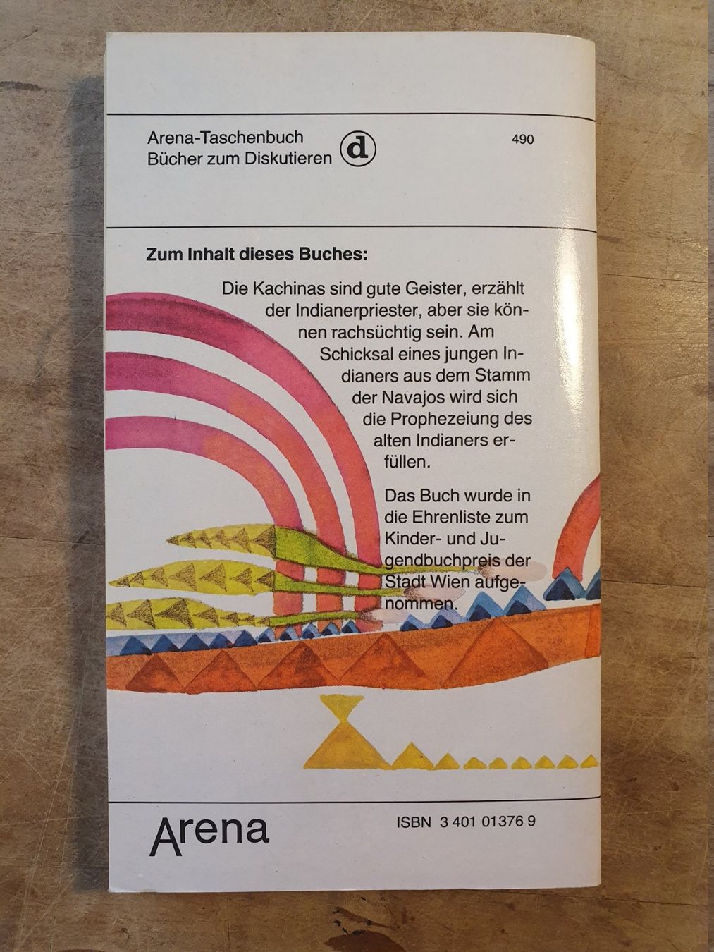Libri: Die Rache des Kachinas Walter Weiss Arena – Usato da Zürich venduto da loosebone 1