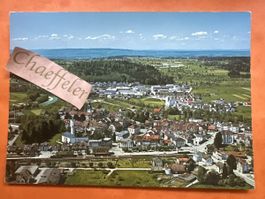 Flugaufnahme: Bischofszell TG mit Ortsansicht