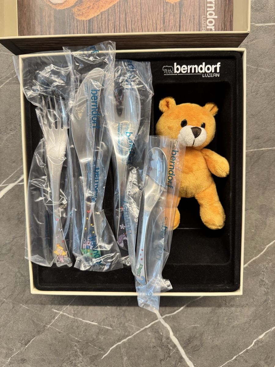 Berndorf Set di posate: Berndorf Posate + pupazzetto bambina – Nuovo e nell'imballaggio originale da Porza venduto da kaj_d5q7 2