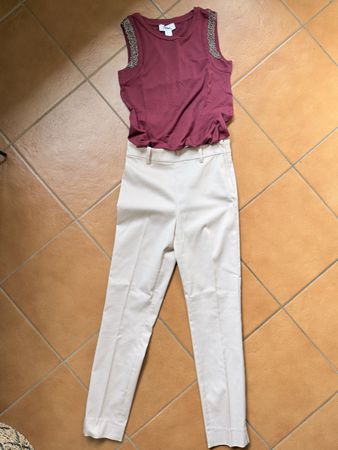 Set  pantalone +top