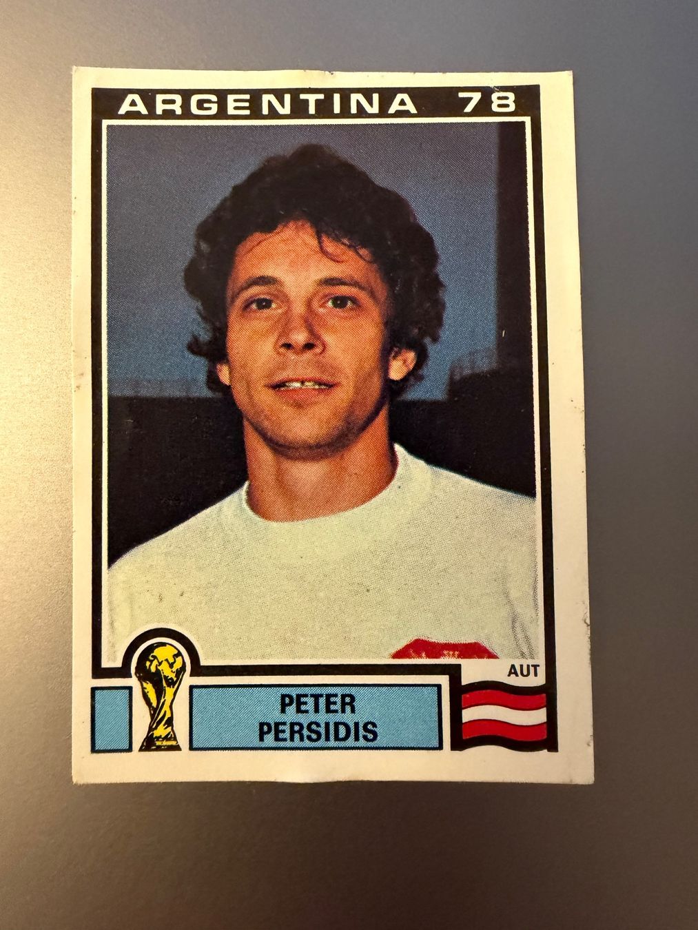 Panini Carte collezionabili: Panini World Cup Argentina 1978 - AUT Peter Persidis #192 – Usato da Nyon venduto da Wyvern