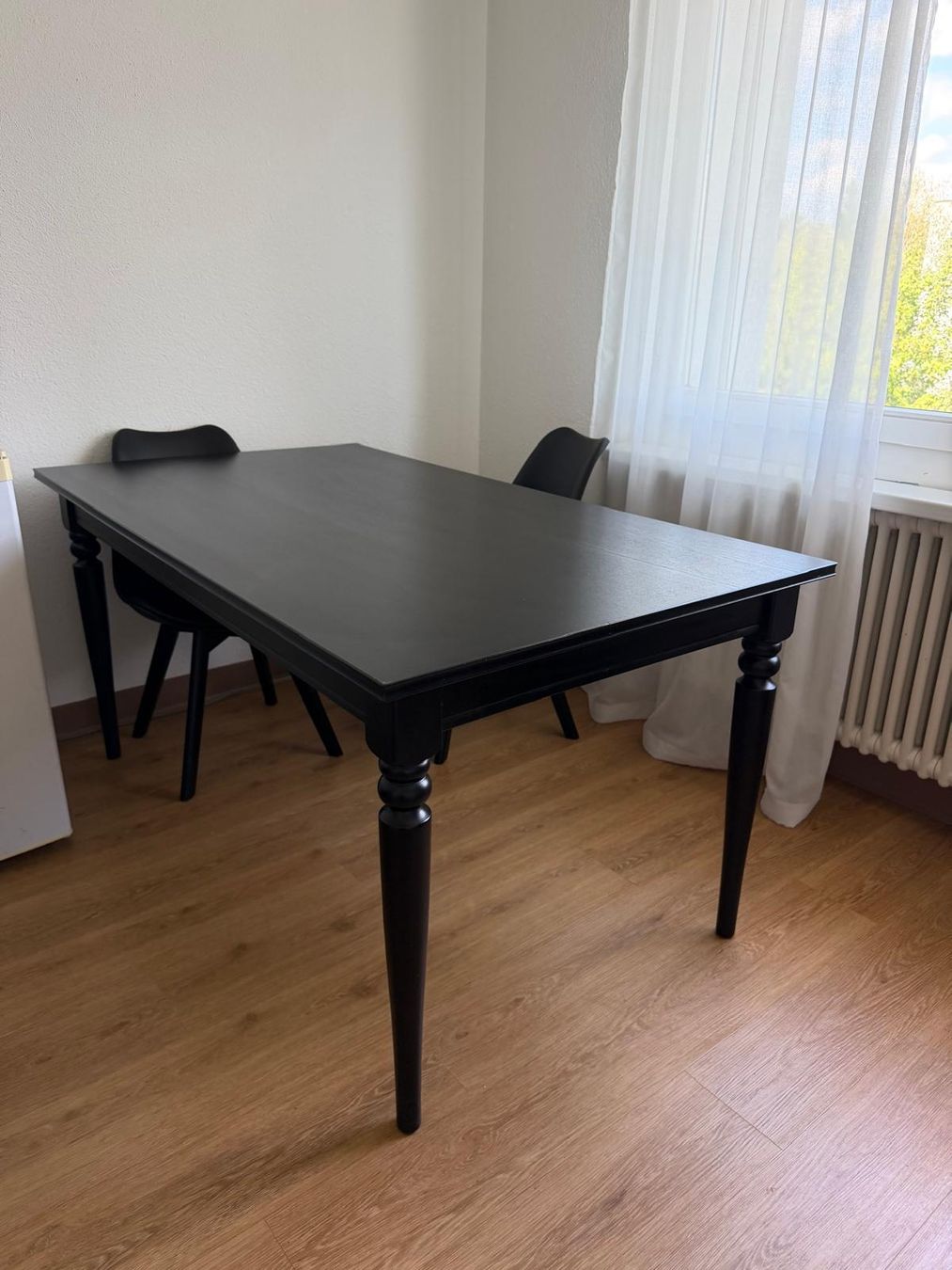 Ikea Tavoli: Ikea Esstisch Schwarz Holz – Usato da Emmenbrücke venduto da gin_6djl