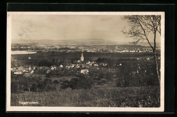 Cartoline postali: AK Tägerwilen, Teilansicht, 1930 – Usato da Berlin venduto da bartko-reher