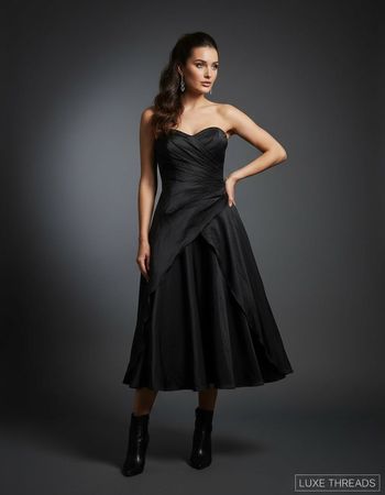 Juju & Christine Kleid XL Schwarz
