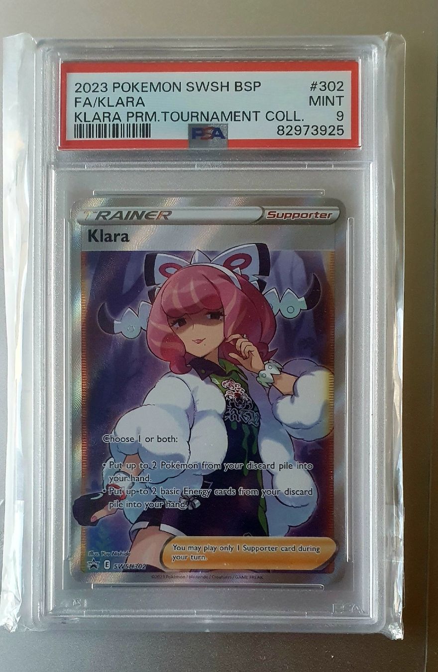 Pokémon Sammelbilder & Trading cards: Pokemon Karte - Klara FA/Klara Mint 9 #302 – Neu und originalverpackt aus Ennetmoos von kel_77hh