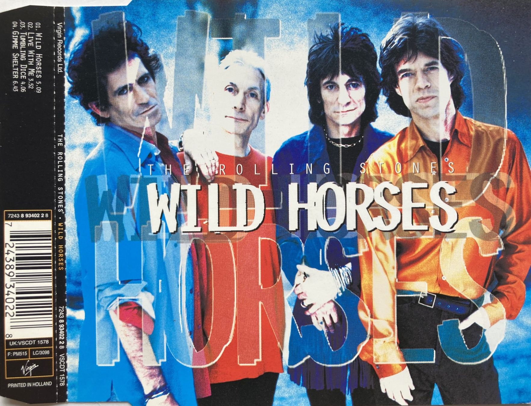 CD: ROLLING STONES - WILD HORSES – Usato da Bottens venduto da hotter-than-hell