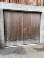Holz Garagentor mit Metallrahmen 250x230cm gebraucht
