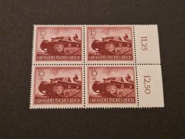 Deutsches Reich Viererblock Briefmarken postfrisch