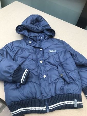 Mädchen Jacke blau 128