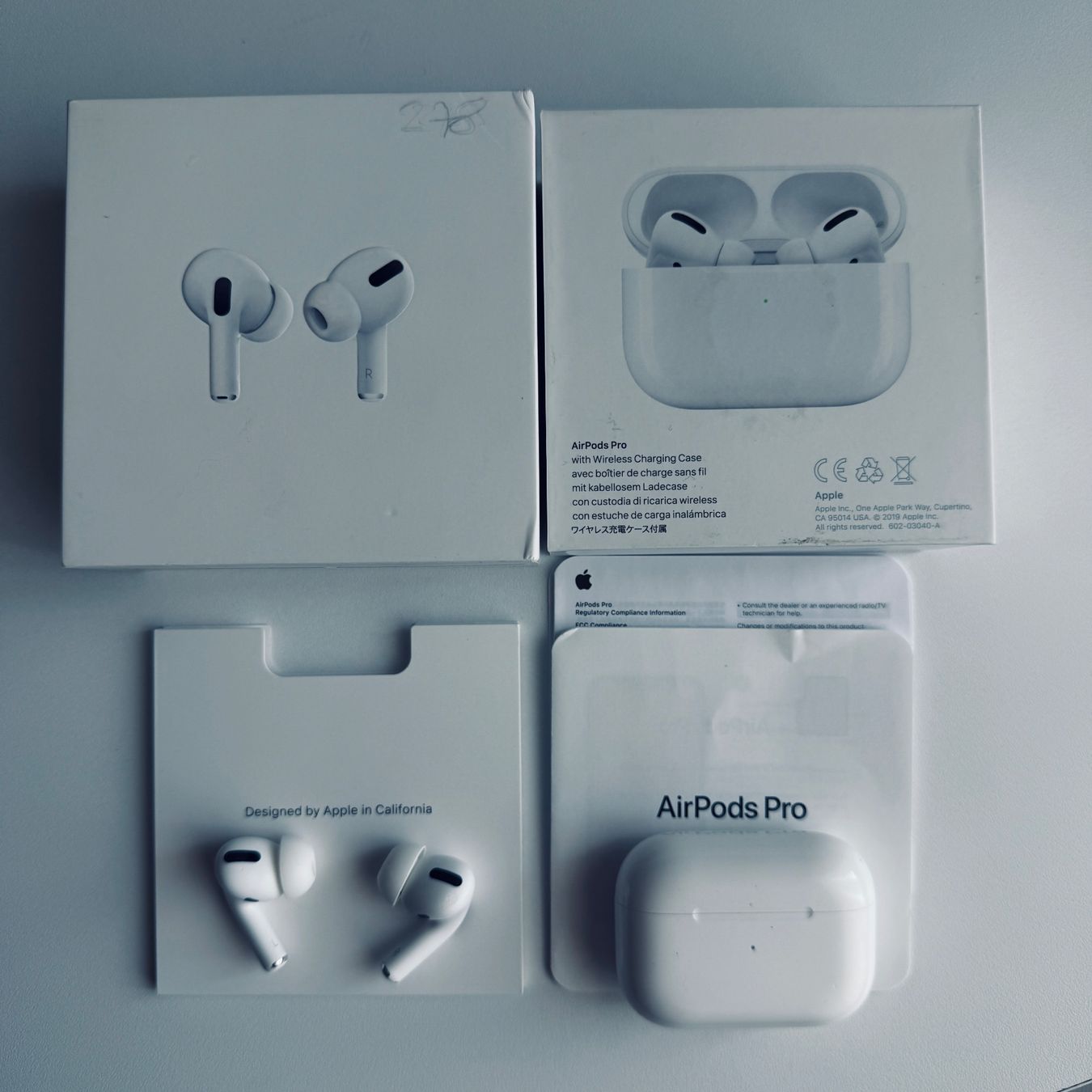 Apple Cuffie: Original Apple AirPods Pro 1 Gen. mit Wireless Case – Usato da Basel venduto da MY.AIRPODS.SHOP