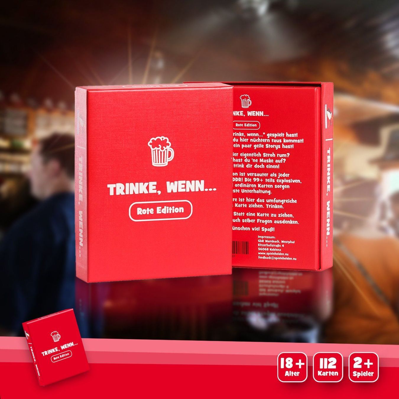 Giochi: Trinke, wenn - Das versaute Partyspiel.. – Nuovo e nell'imballaggio originale da Eschen venduto da 33shaggy33