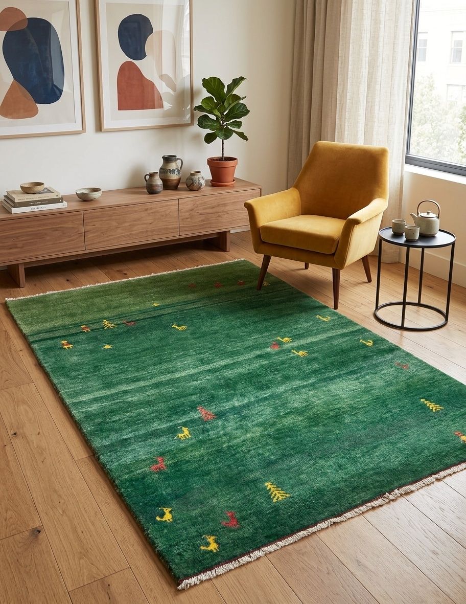 Gabbeh Tappeti: Wunderschöner Handgeknüpfter Gabbeh 231x162.cm – Usato da Sempach venduto da Star7