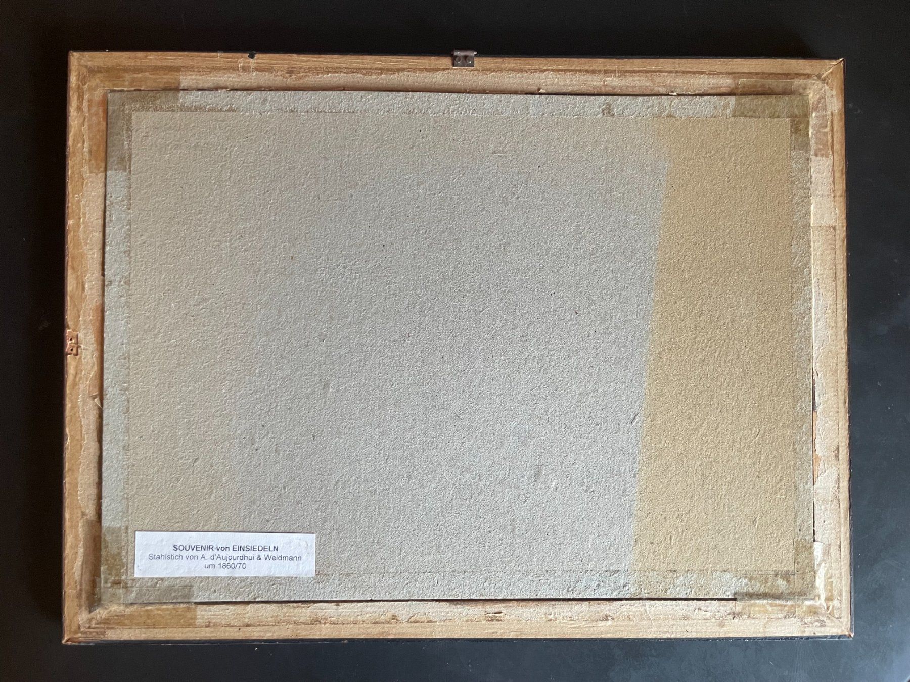 Incisioni: Souvenir von Einsiedeln Stahlstich – Usato da Zürich venduto da Sushinder 4