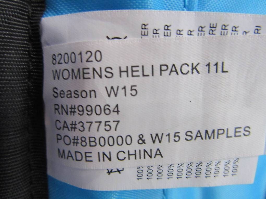 Zaini: Sac Helipro DAKINE 11 L  – Usato da Bretigny-Morrens venduto da samis82 4