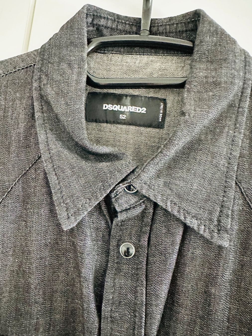 Dsquared2 Camicie: DSQUARED2 JEANSHEMD schwarz 52 – Usato da Bern venduto da howi72 1