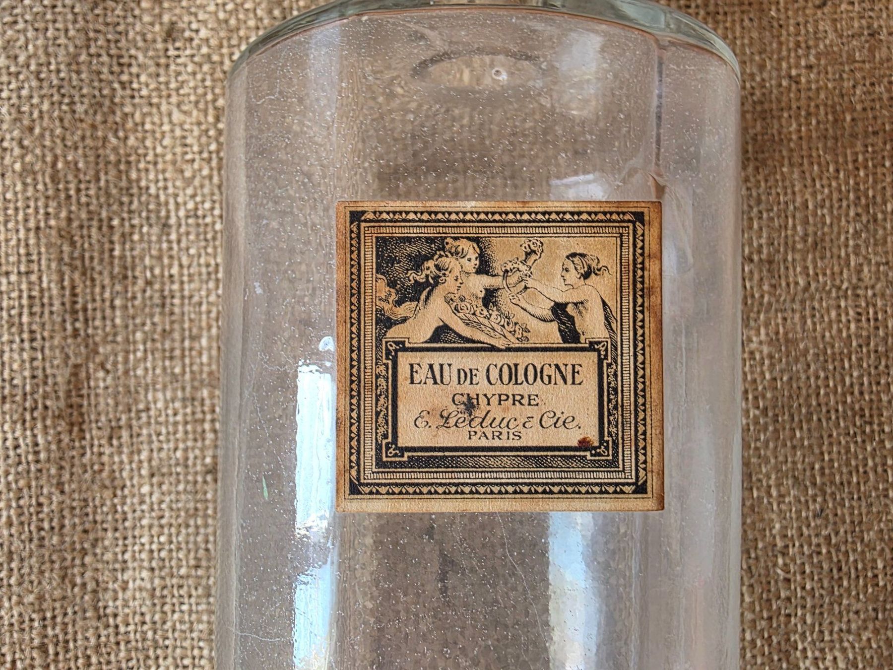 Flaconi: Antike Parfüm Flasche Flacon - Eau de Cologne Chypre Paris – Usato da Walterswil BE venduto da Lonitti 1