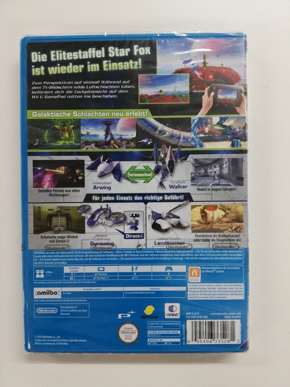 Nintendo Giochi: Star Fox Zero / Nintendo Wii-U / NEU OVP – Nuovo (secondo la descrizione) da St. Gallen venduto da zorro_dc 1