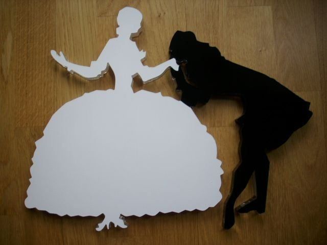 Tutte le decorazioni: Geschenk zur Hochzeit aus Acrylglas - Plexiglas – Nuovo (secondo la descrizione) da Niederbipp venduto da floorballrexi 1