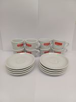 8 Espresso Tasse und Teller von Moka Efti