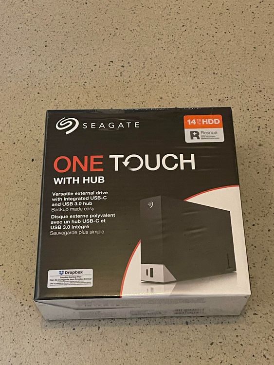 Seagate One Touch with Hub 14TB - Neu und Versiegelt (Neu und ...