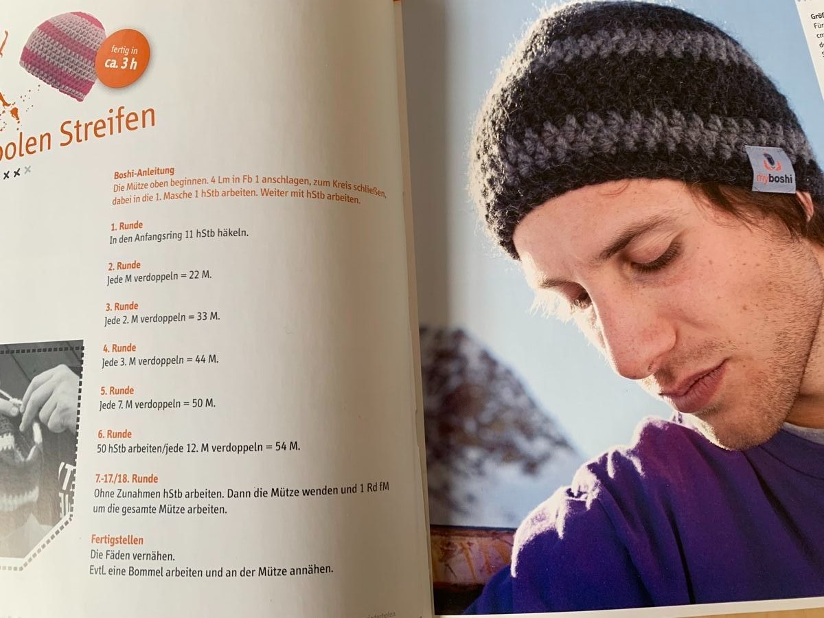 Libri: Myboshi Mützen selbermachen - Häkelbuch + Labels – Nuovo (secondo la descrizione) da Galgenen venduto da Waldliesel 5