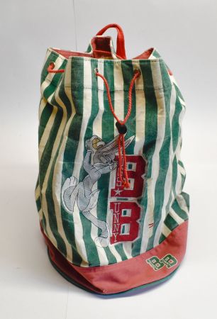 Bugs Bunny Vintage Baseball Rucksack Kinder Stoff 80er