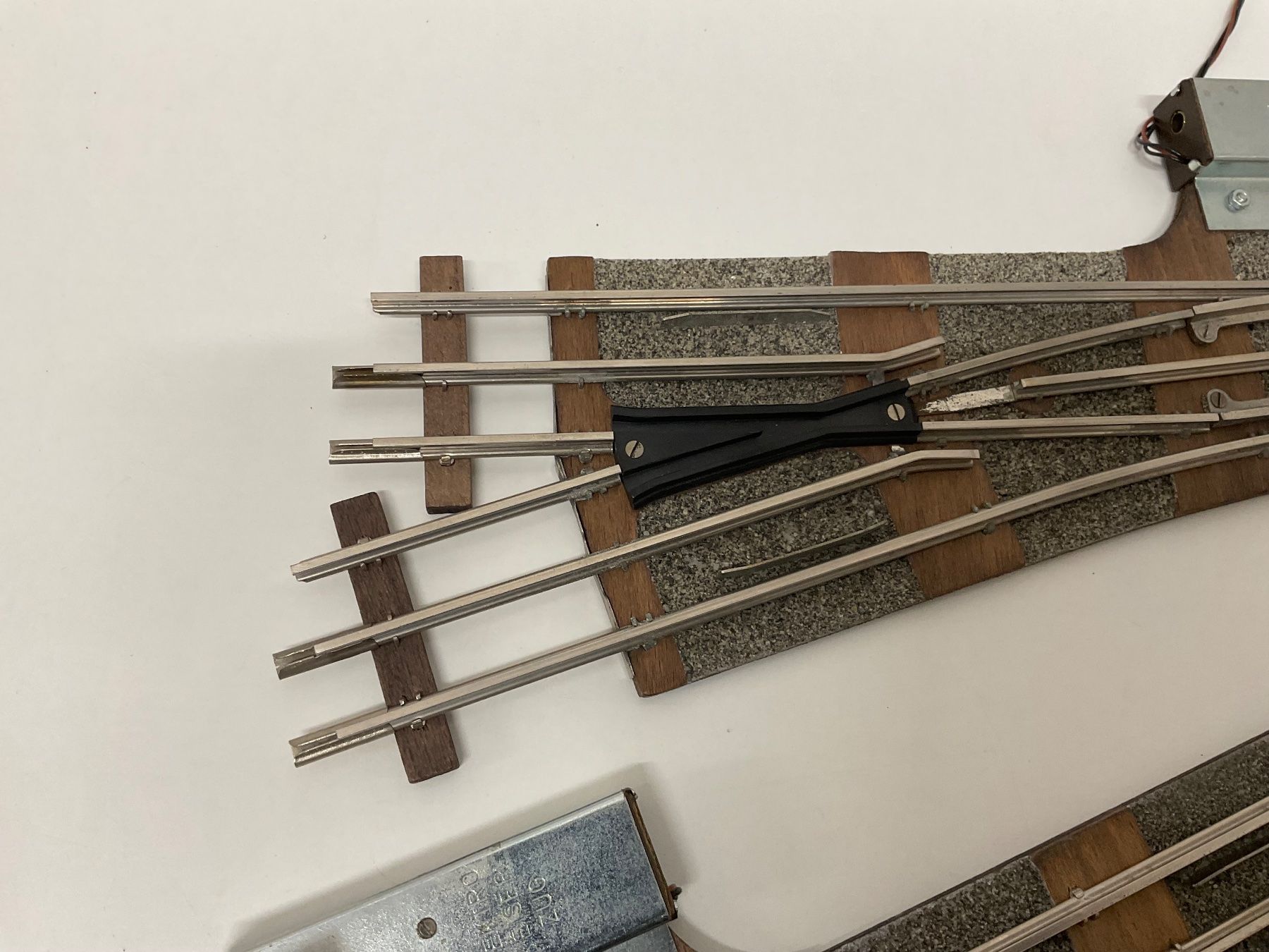 Buco Modellini di ferrovie: BUCO Spur 0 Weichenpaar Elektrisch, Bespielt Test io. – Usato da Chur venduto da Chur75 4