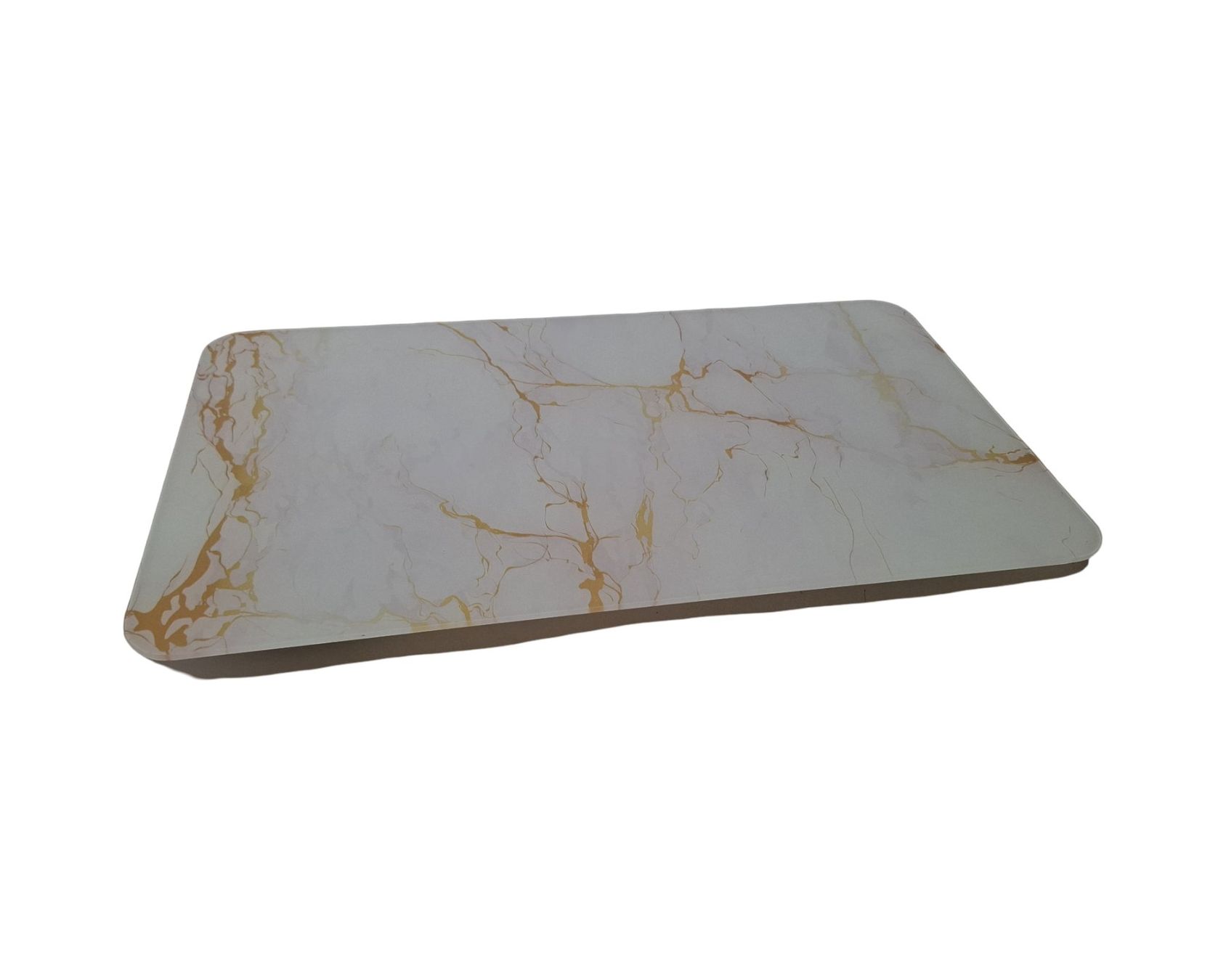 Piatti di portata: WENKO 2 Glas-Abdeckplatten Modell Marmor Gold – Nuovo (secondo la descrizione) da Wil SG venduto da Restwert_Wil 2