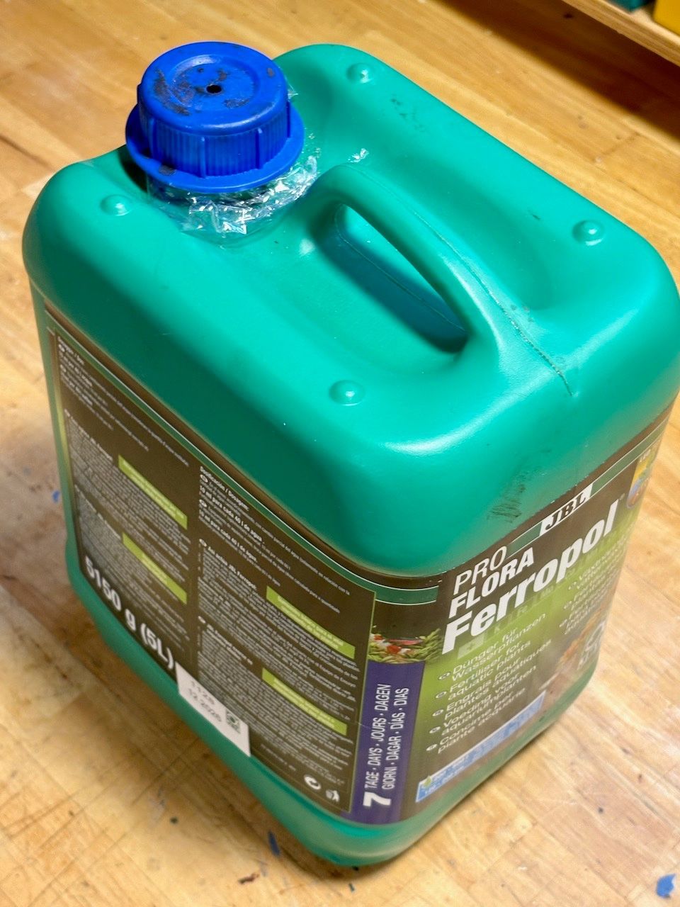 Spandiconcime: Wasserpflanzendünger Ferropol, 4 Liter – Usato da Rütihof venduto da Bashful 3