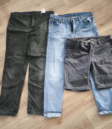 3x Marken-Hosen 34x34
