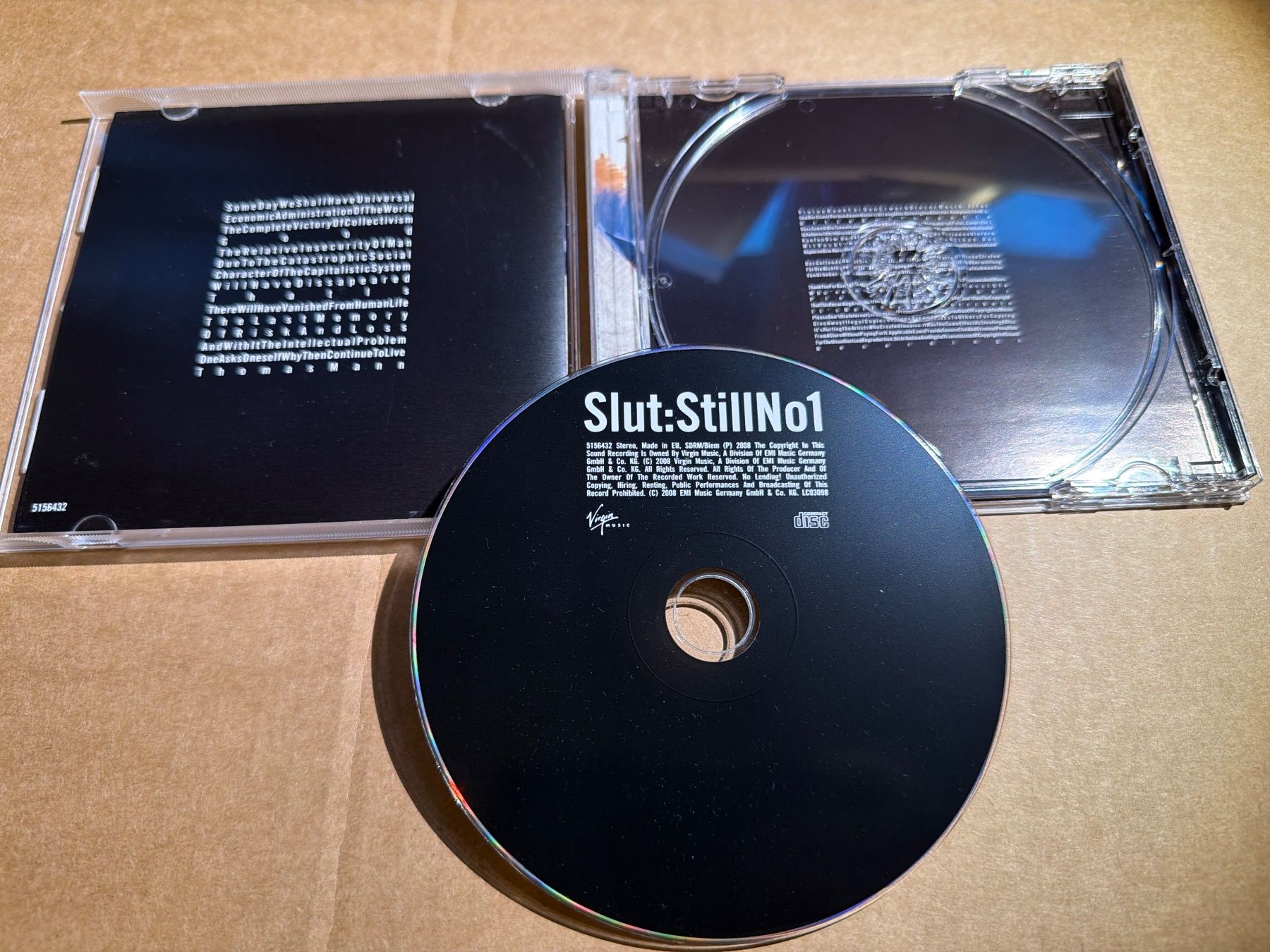 CD: Slut – StillNo1 – Usato da St.Gallen venduto da CD_jalamusic 2