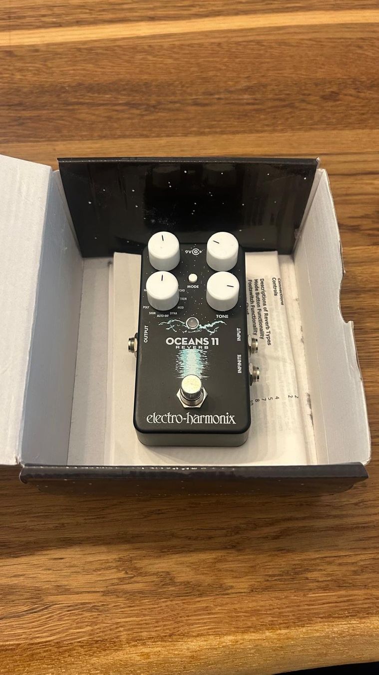 Electro-Harmonix Strumenti musicali: electro-harmonix OCEAN 11 REVERB – Usato da Prez-vers-Noréaz venduto da sci_0002 5