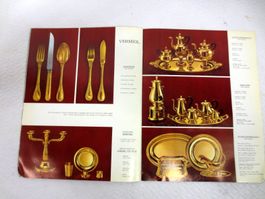 Catalogue Cardeilhac Christofle argent vermeil Silberware