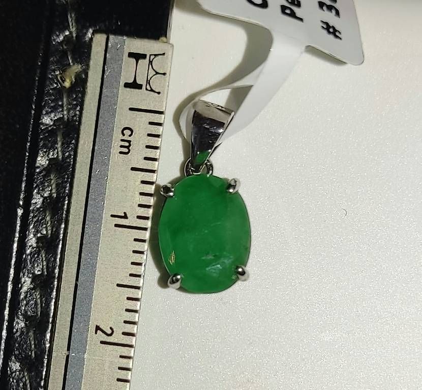 Ciondoli: Anhänger aus 925er Silber mit einem Emerald – Nuovo e nell'imballaggio originale da Ebnat-Kappel venduto da Jonezy 3