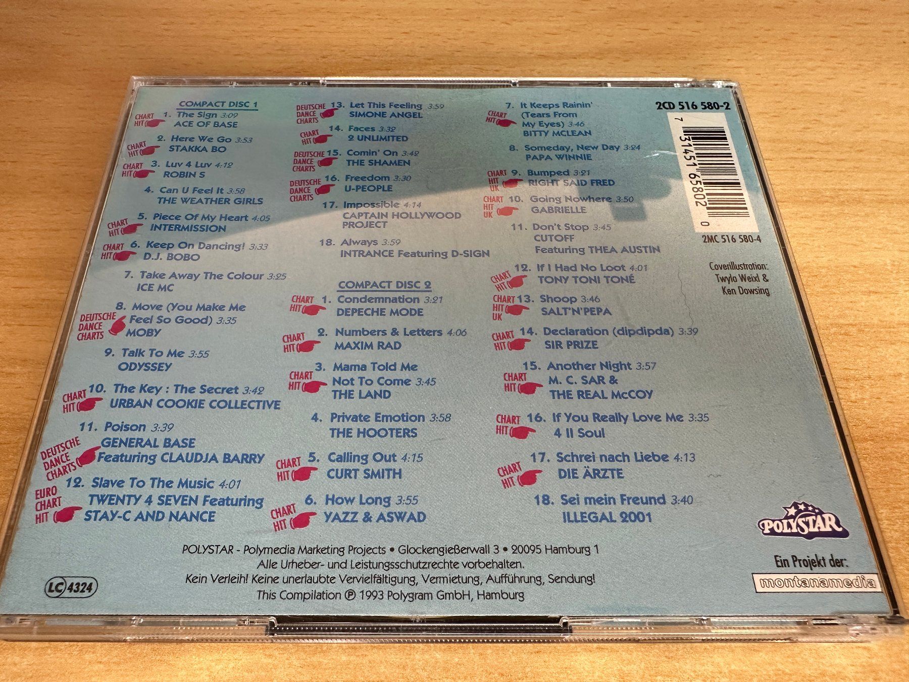 CD: S7 Various – Formel Eins - Hits On Ice - 2 CD – Usato da Rikon im Tösstal venduto da Alpenmutz 1