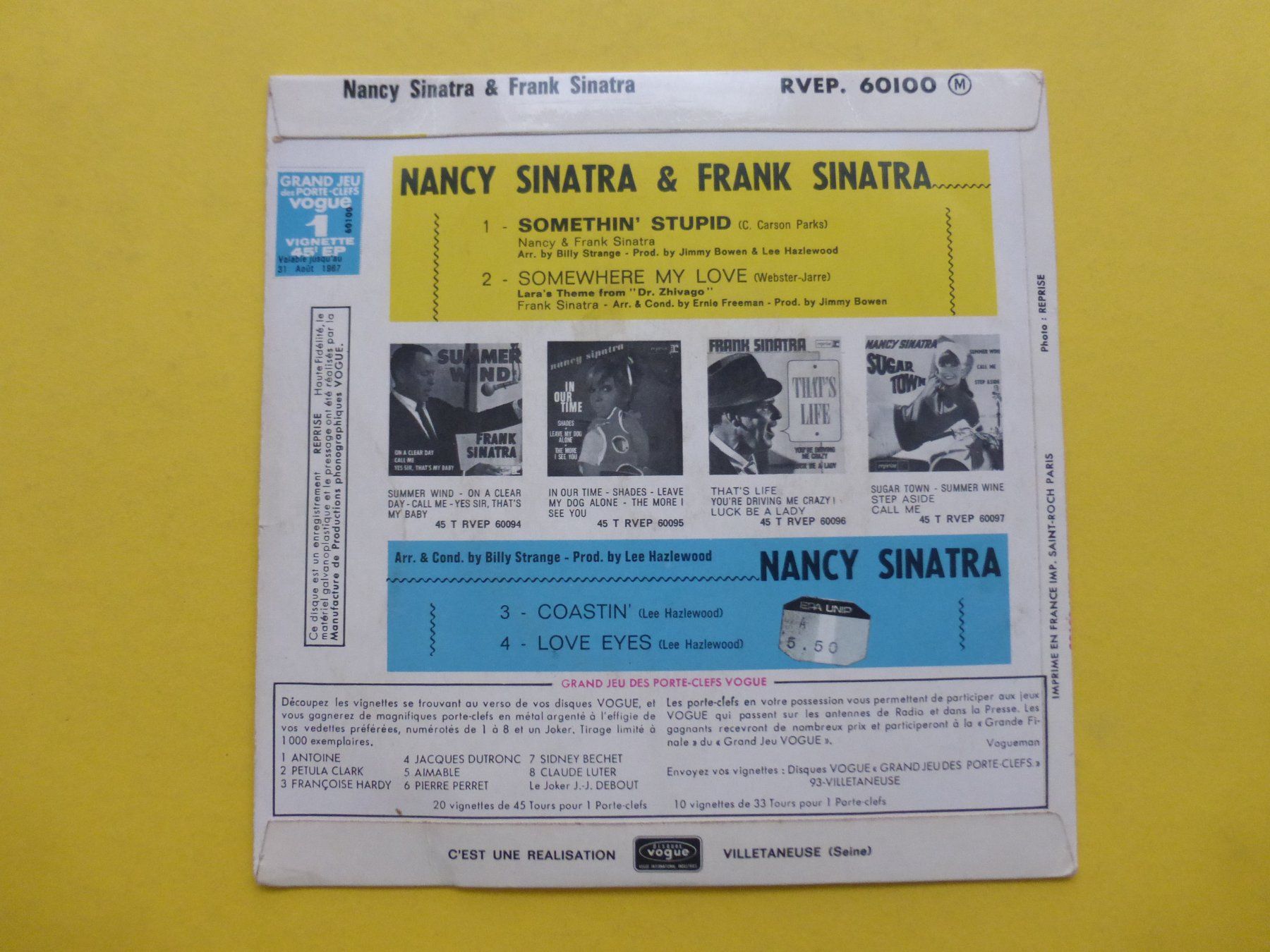 Dischi in vinile: Frank & Nancy Sinatra – Somethin' Stupid – Usato da Zürich venduto da Swiss57 1