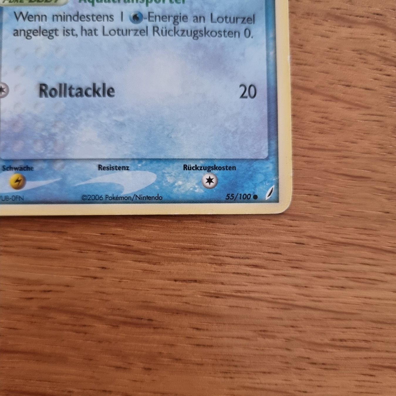 Pokémon Carte collezionabili: Pokémon Loturzel 2006 DE 55/100 EX – Usato da Roggwil BE venduto da S_Cards 1