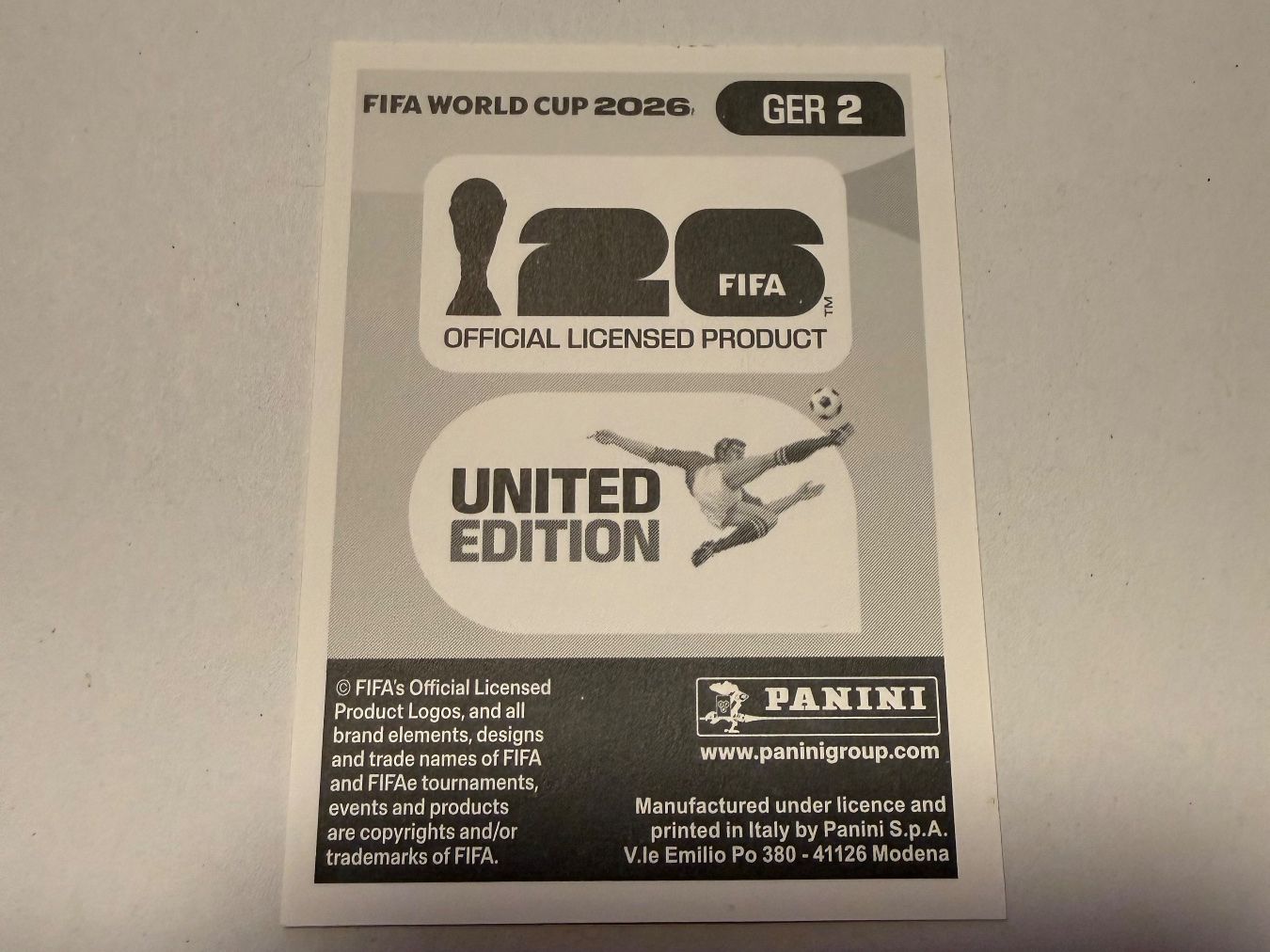 Panini Carte collezionabili: Ter Stegen GER2 - Panini CH Edition WM 2026 – Nuovo (secondo la descrizione) da Grenchen venduto da nicus_aveiro 1