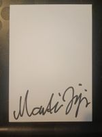 Martina Hinggis - frühe Unterschrift 1992 - pers. gesammelt