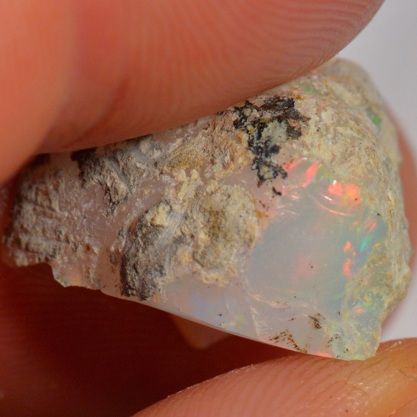Edelsteine: 12.3 Karat - Roher Äthiopischer Welo Opal – Neu (gemäss Beschreibung) aus Rüti ZH von DeinOpal 1