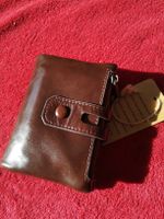 Leder Portemonnaie braun mit RFID Schutz NEU