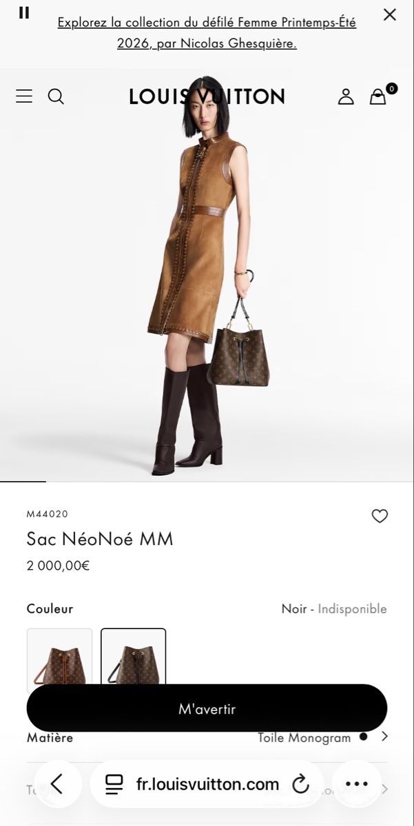 Louis Vuitton Borse da donna: Sac Louis Vuitton - NeoNoe – Usato da Carouge GE venduto da Patounette 6