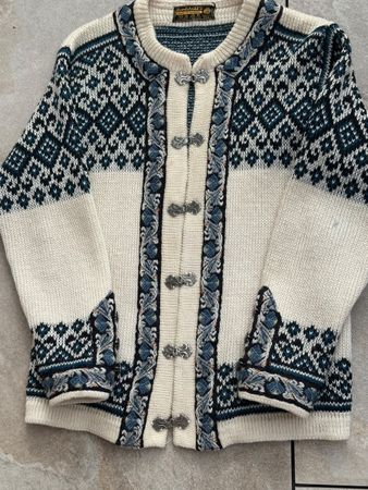 Nordstrikk  Vintage Strickjacke „Lusekofte“, Gr. M