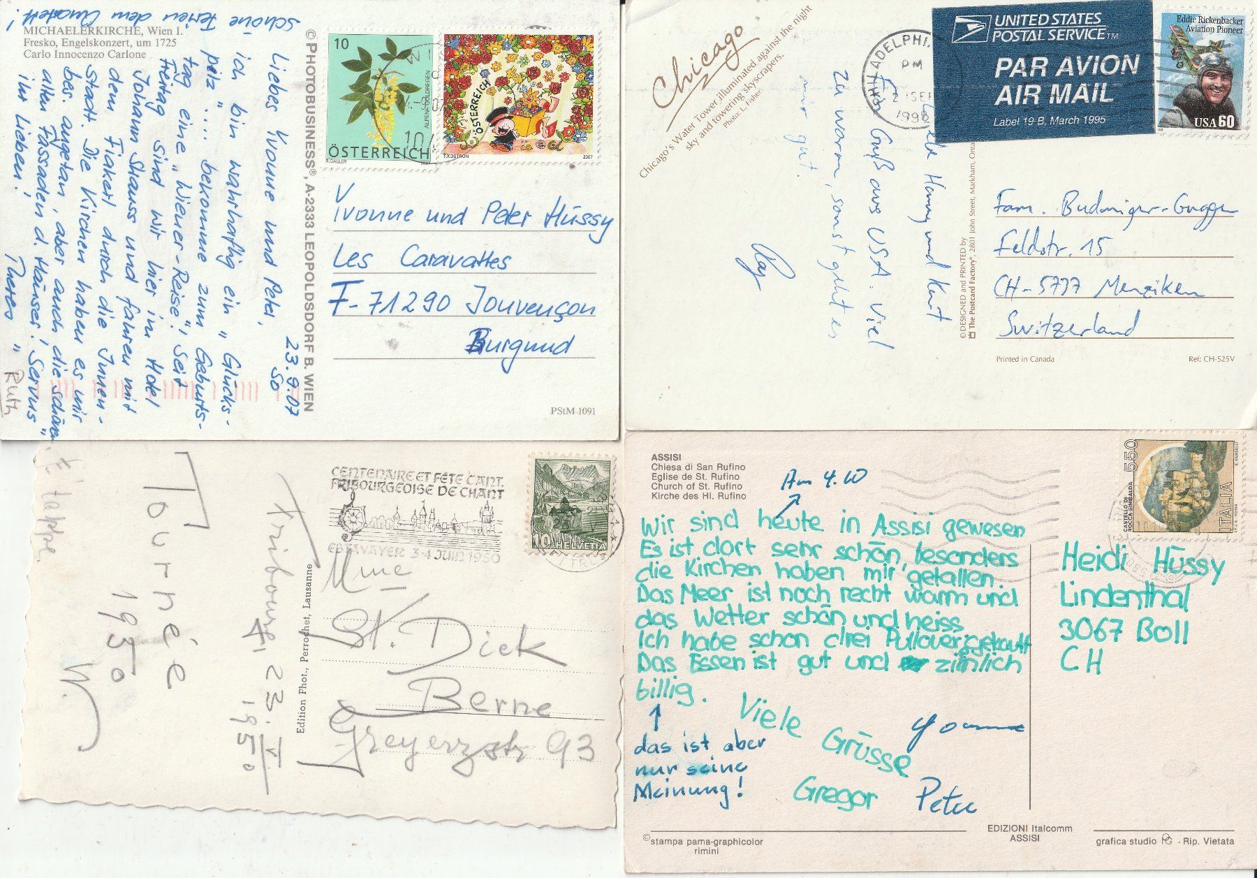 Cartoline postali: 20 Diverse Karten Weltweit – Usato da Lumbrein venduto da made02 9