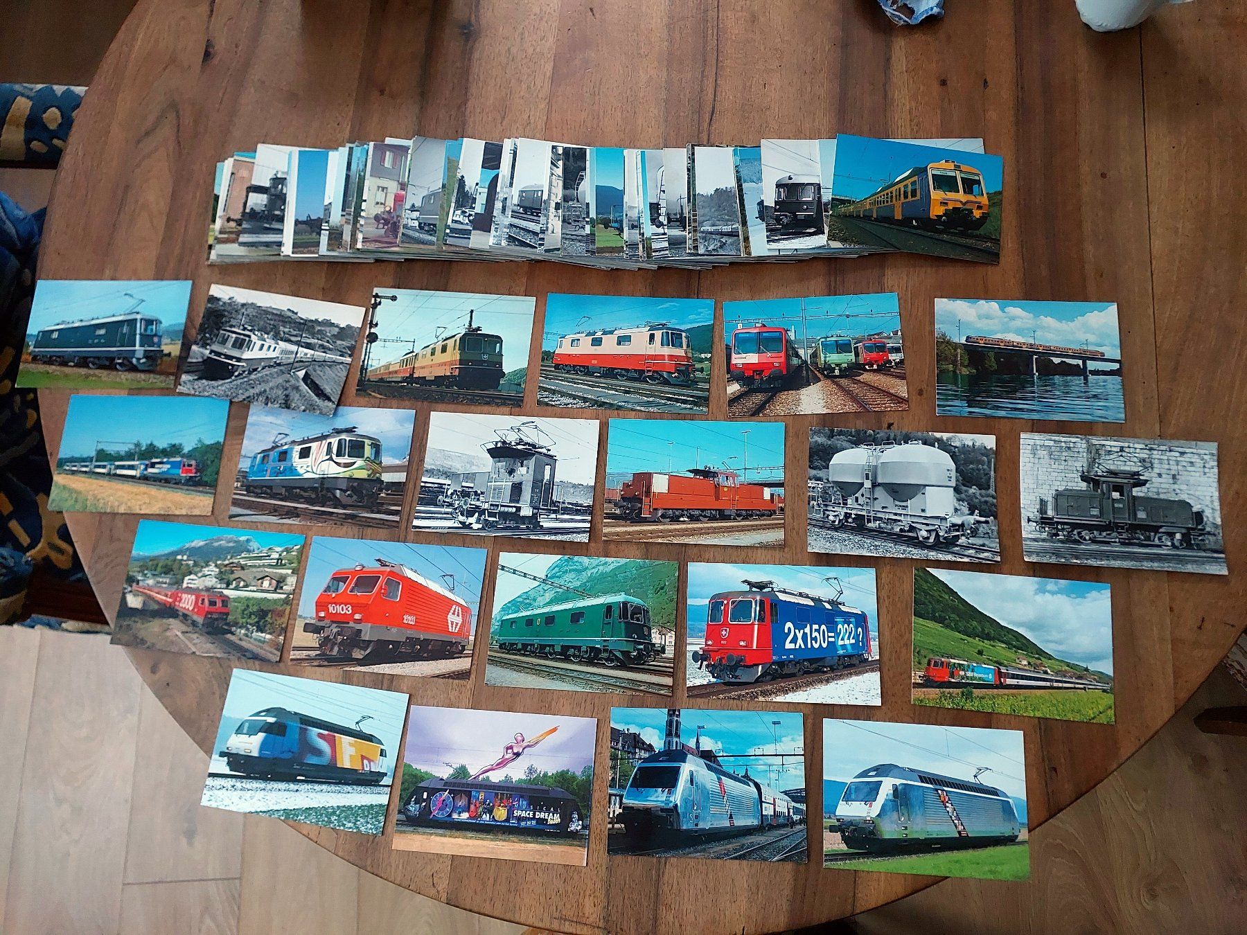 Cartoline postali: 200 verschiedene Eisenbahn-Ansichtskarten Schweiz/SBB – Usato da Schönenwerd venduto da Steidi 1