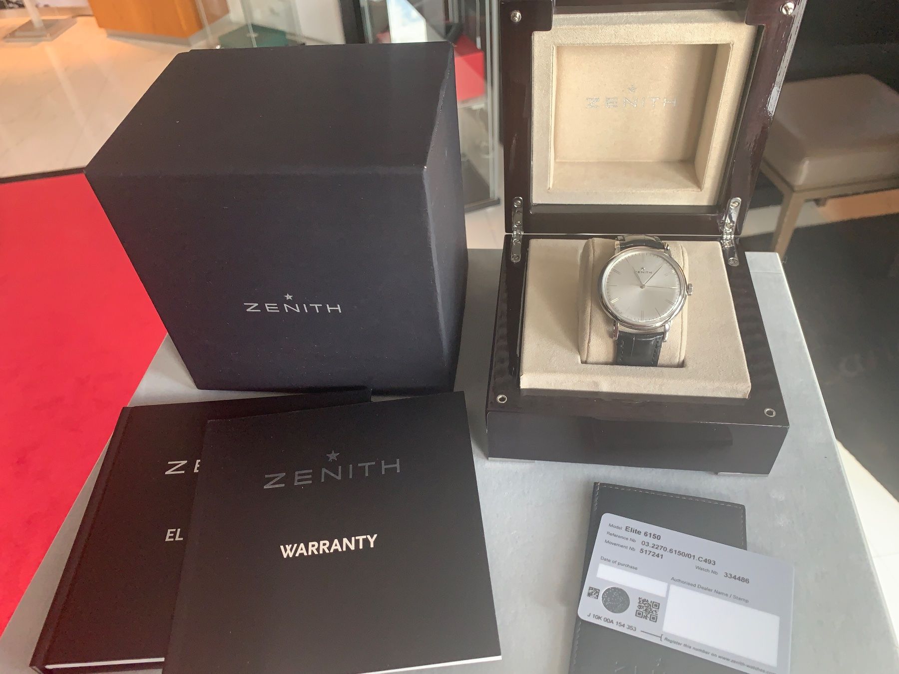Zenith Orologi: ZENITH ELITE 6150 – Nuovo e nell'imballaggio originale da Triesen venduto da hor_6kx9 4