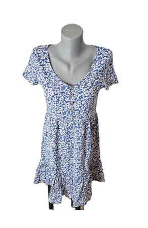 Kleid ca. Gr. S Sommer floral Boho Hippie neuw.