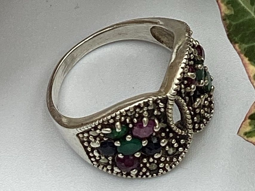 Ringe: Bague argent, pierres semi précieuses – Gebraucht aus Agiez von Beve15 3